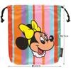 Skater Drawstring Bag, Disney Retro Minnie Mouse, 20cm Wide x 23cm Deep, ZKT1-A