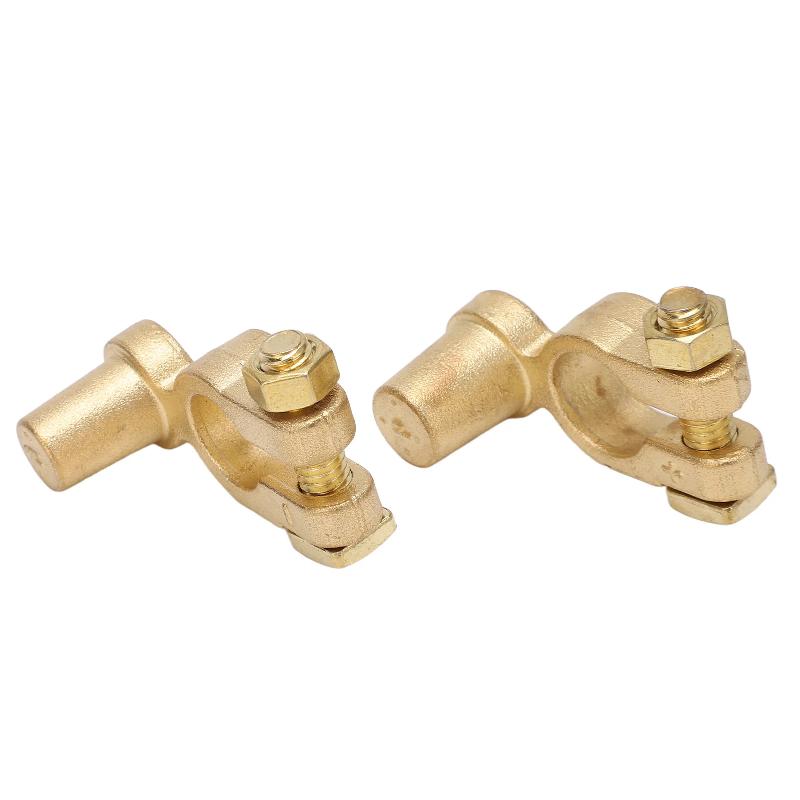 1 Pair Auto Diy Accessories Sae To Jis Car Battery Terminal Connector Positive Negative Top Post Battery Terminal