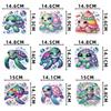 Sea Birthday Turtle Party Decor Spiral Hanging Ornaments For Ocean Theme Events