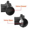 Valve Flap Vent Ducting Adjustable Air Outlet Joiner Branch Splitter Heater Accessory  For Car
