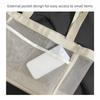 Breathable Travel Net Handbag Transparent Nylon Bathing Wash Pouch Mesh Clothing Pocket  Grocery