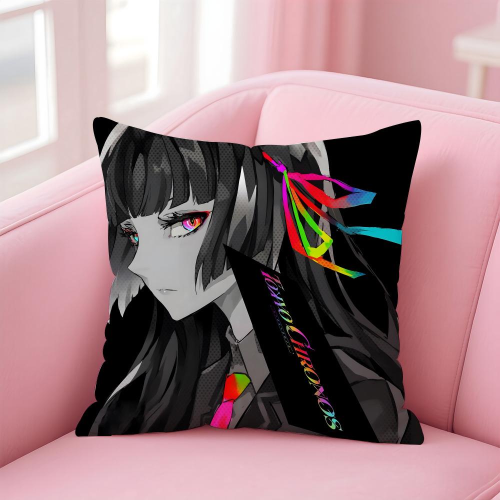 T-TOKYO C-CHRONOS Game Cushion Cover Home & Car Multi-Scene Pillow Cover - Reversible, Soft & Durable for Daily Use