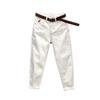Plus Size Jeans for Women Spring and Summer High Waisted Loose Casual Cropped Pants Harem Pants