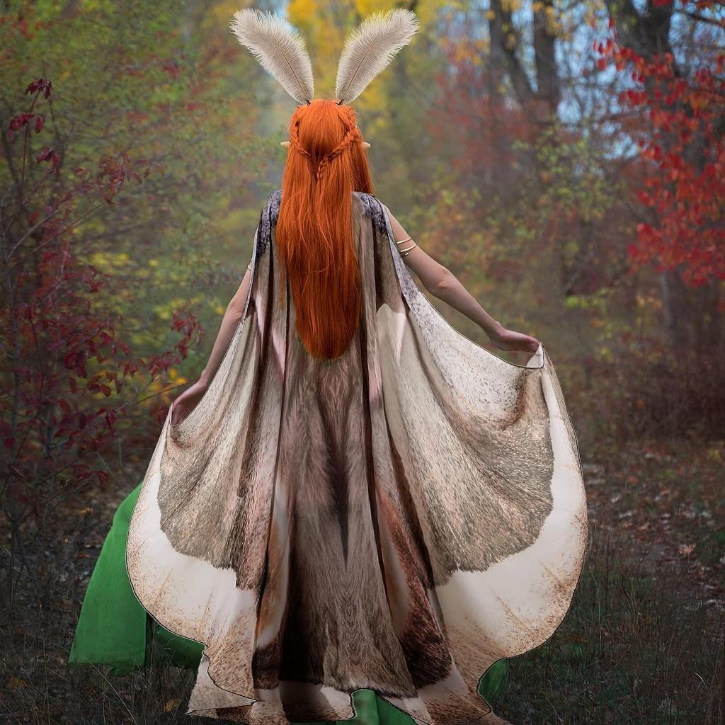 Halloween Schmetterlingsumhang Flügel Kostüm Kostüm Kopfschmuck Polyester Leicht