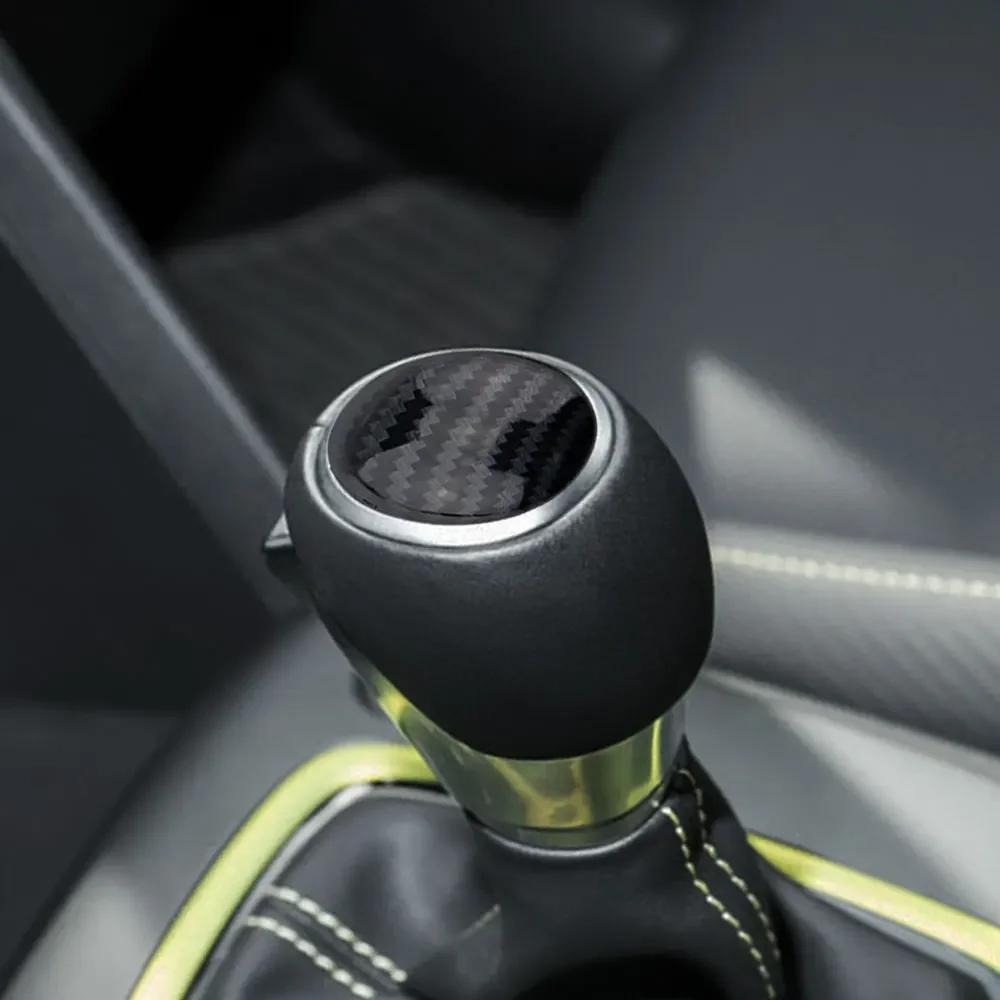 For Hyundai Kona 2017 2018 2019 AT Gear Shift Knob Sticker Gear Head Knob Trim Cover Protector Interior Accessories