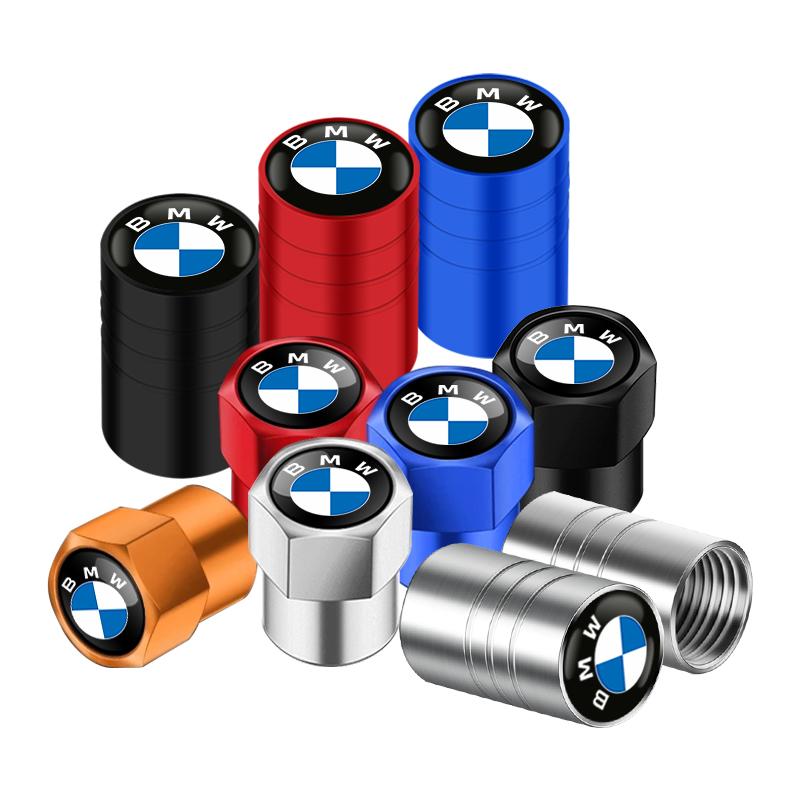 For BMW GF44Pcs Car Wheel Tire Valve Stem Cap Auto Air Stem Cover Auto Accessories for BMW M E90 E91 E92 E93 M3 E60 E61 F10 F07 M5 E63 E64