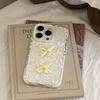 Elegant floral butterfly case suitable for iPhone 17, Apple 15 Pro Max, 16, 13, 11, with a fresh and 3D soft design