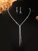 European Style Rhinestone Necklace: Elegant & Fashionable Jewelry for Women