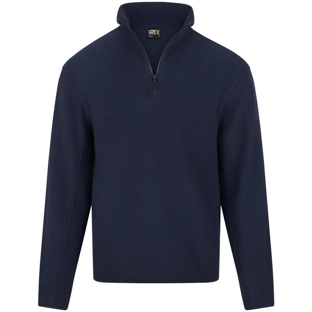 PRO RTX Mens Quarter Zip Fleece Jacket