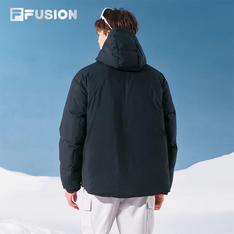 FILA FUSION Couple's 2025 Winter Hooded Down Jacket