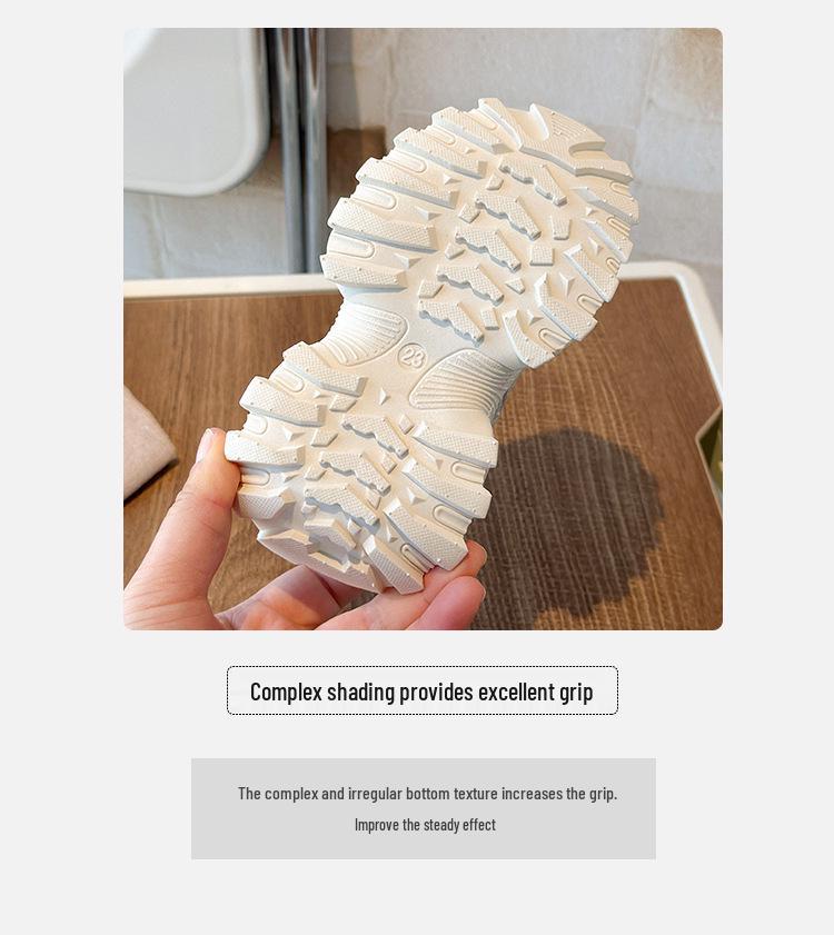 Kids' 2026 Spring Breathable Mesh Running Shoes - Trendy Sports Sneakers for Middle School Students