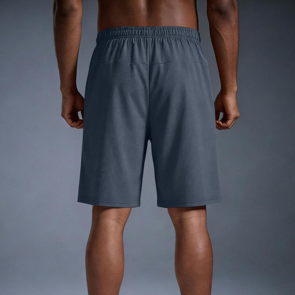 Men's Lightweight, Breathable, Cool-Feeling Shorts - Men's Stretch Waist-Fitting, Quick-Drying Running And Fitness Sports Shorts