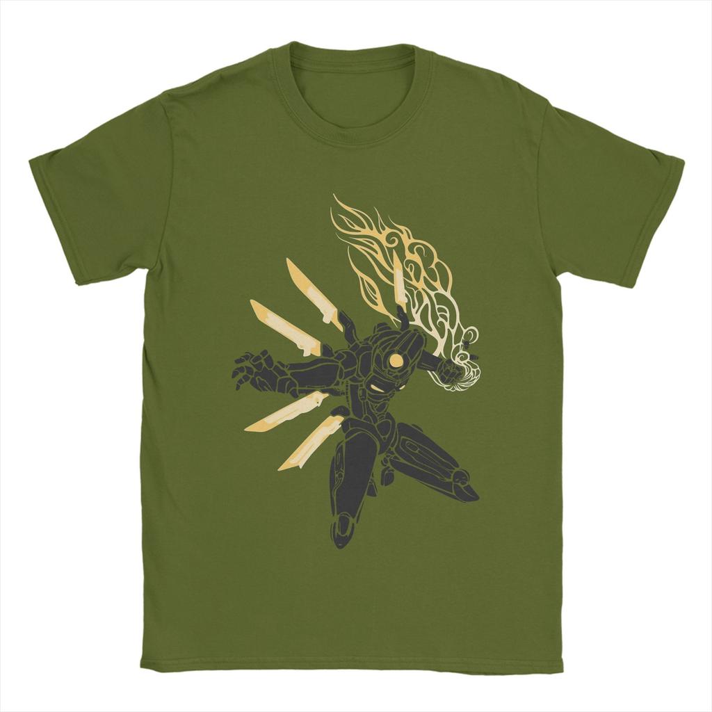 Ultrakill Shooting Game  T-Shirt Summer  Fashion T Shirts Men's  Cotton Crewneck Plus Size Top Tees Short Sleeve Y2K Retro Tops