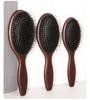 Beech Wood Air Cushion Comb with Pig Bristle for Hair Styling and Scalp Massage