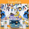 Space Theme Birthday Cake Topper With Rocket Flags For Party Decor