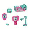 Toy Model Ambulance School Bus Puzzle Inertia Car Playhouse Doctor Doll Accessories Christmas Gift with Kid Friendly Entertaining Fun Safe