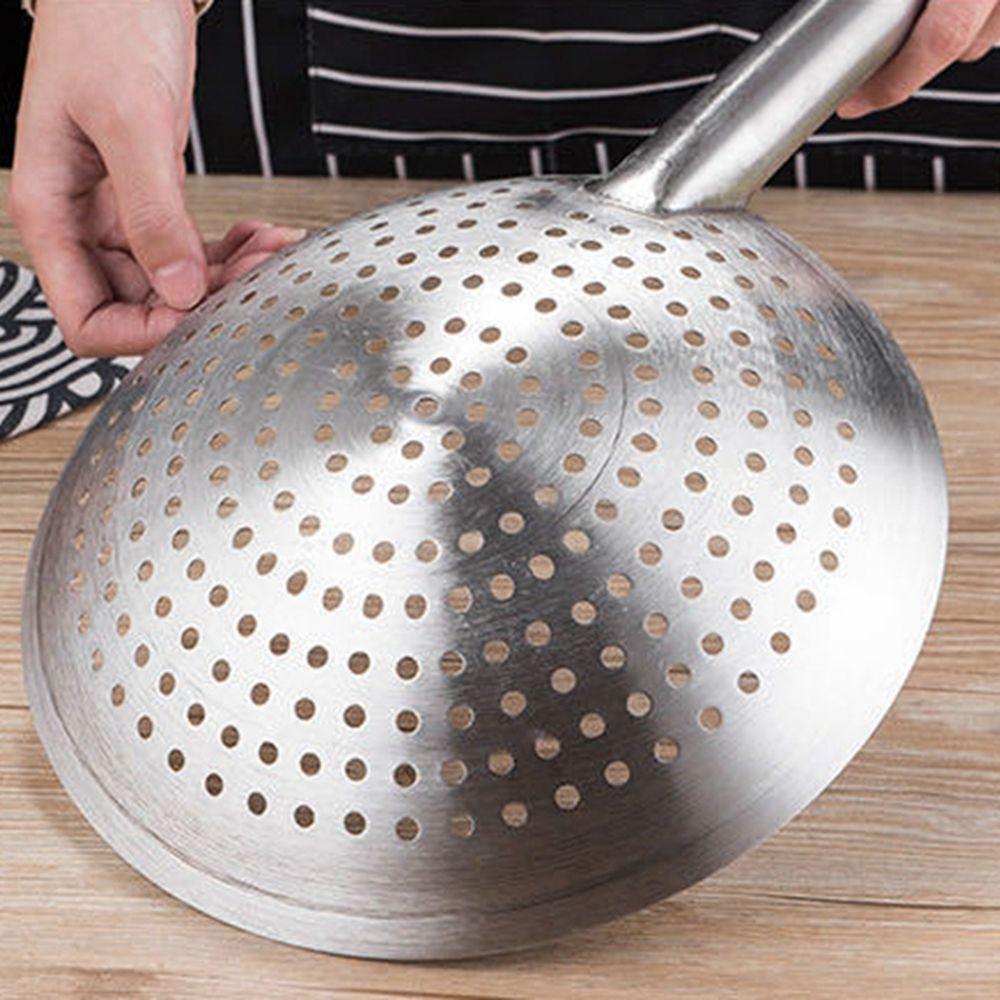Handle Oil Filter French Fries Deep Fryer Oil Flour Oil Frying Scoop Oil Strainer Colander Skimmer