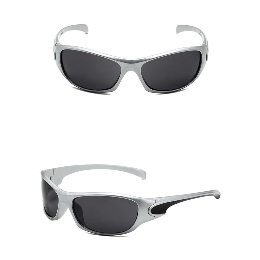 Futuristic Sunglasses Girls Vintage Lens Glasses Teenagers Hiphop Trend Nightclub Party Sunglasses for Adult Teens