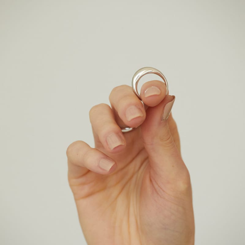 Reve [Silver 925] Fatty-round Ring