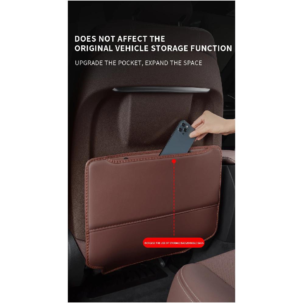 It Is Suitable for Hongqi H9/H7/H5/HS7/HS5/EHS3/EQM5 Seat Anti-kick Mat Rear Protection Car Interior Decoration Products