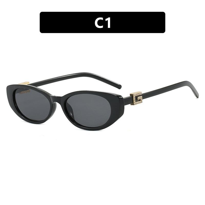 New Vintage Trend Cat Eye Sunglasses Women Men Small Frame Fashion Sun Glasses Travel Driving Shopping Male Female Glasses Uv400