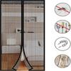 Summer Magic Adhesive Door Curtains Screen Door Anti-mosquito Door Curtains