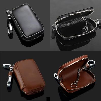 1 X PU Leather Logo Car Key Bag Key Holder Keychain Keyring  (8*5cm)