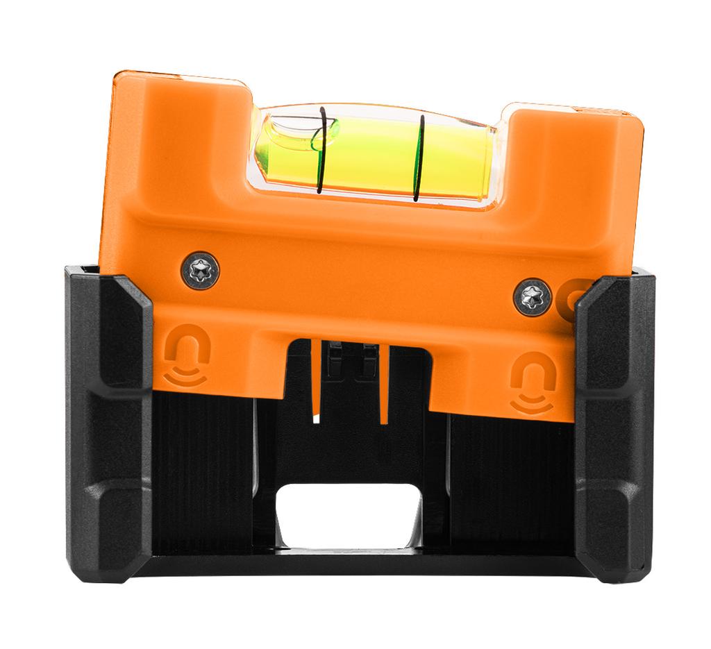 Taschenwasserwaage mit Gürtelclip