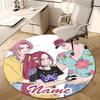 Personalized K-KPop Demon Hunters Round Chair Office Rug - Perfect for Mat, Office Chair & More - Ideal Gift for Birthdays and Holidays