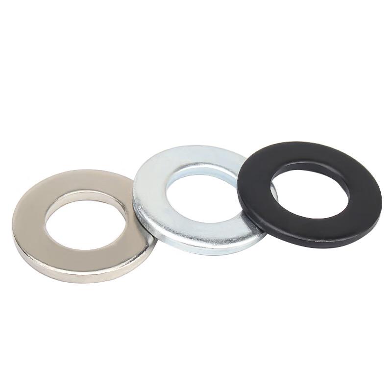 Blackened M3*7*0.5 Carbon Steel 8.8 Grade Flat Washers