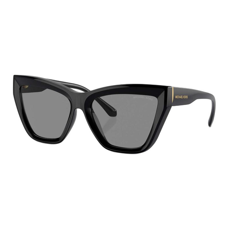 MICHAEL KORS Temple logo injection molding irregular sunglasses unisex couple style black
