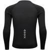 Men s Protective Jacket Breathable Motorcycle Shirt Sportswear with Removable Armor Pads Black EU L