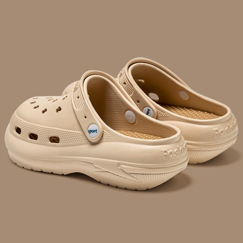 Fashion 2025 Women's Platform Shoes Thick Sole Sandals for Women EVA Clogs Fashion Garden Shoes Outdoor Chunky Non Slip Beach Slippers