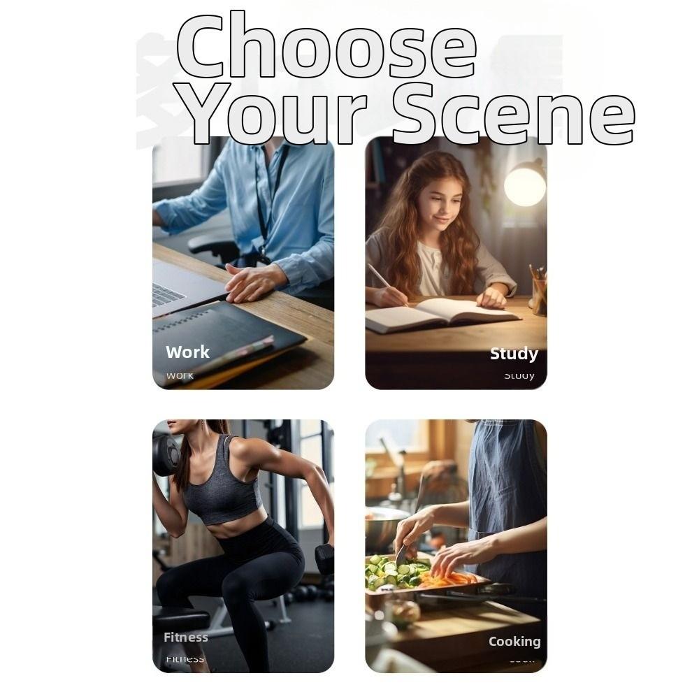 Octagon Automatic Rotating Timer 1/3/5/15/30/60/90min Pomodoro Timer for Kids Studying