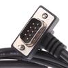 Db9 Rs232 Serial Cable Up Down Angle D-Sub 9 Pin Rs232 Serial Port Cable Com Port Extension Cord For Plc Modem Pos