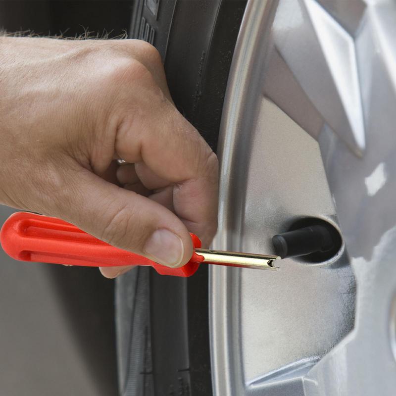 Valve Stem Core Removal Tool Valve Stem Core Remover 9.5cm/3.7inch Automotive Car Motorcycle Truck Screwdriver Tyre Valve Stem