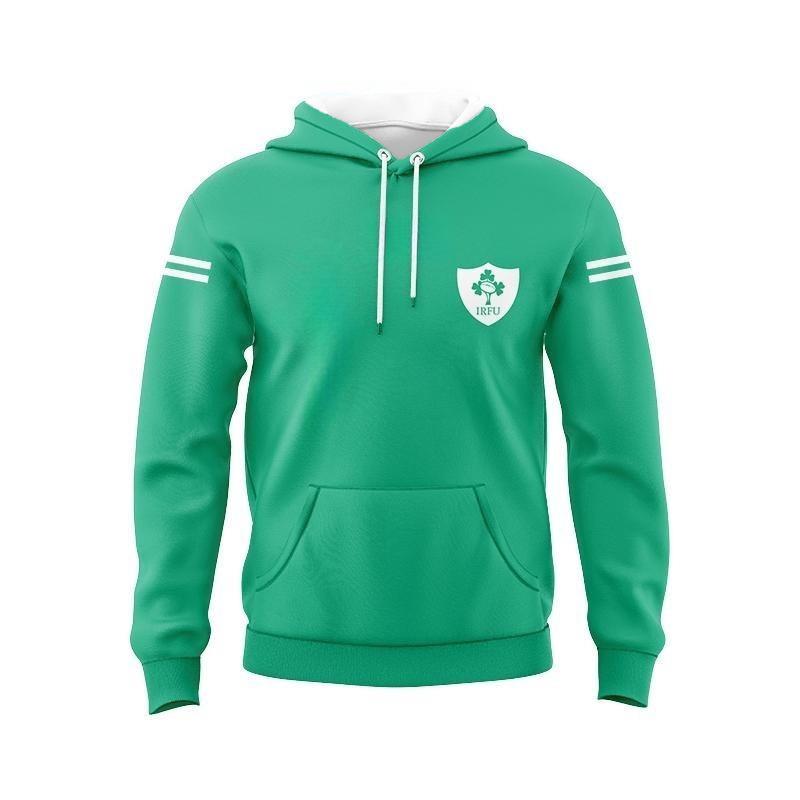 2025 3D Printed St. Patrick's Day Shamrock Hoodie for Men & Women