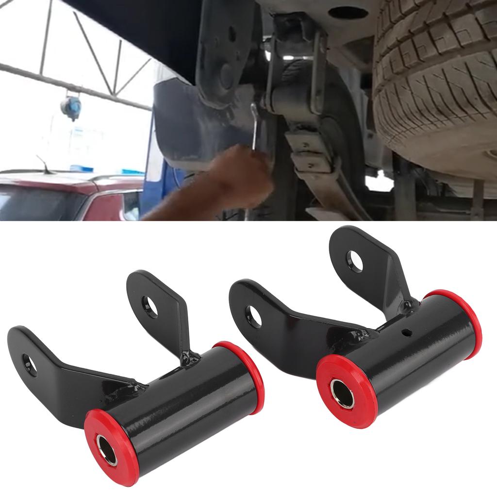 2PCS 2in Drop Rear Shackle Leveling Kit 412120 Replacement for Dodge Ram 1500 2WD 2002‑2008