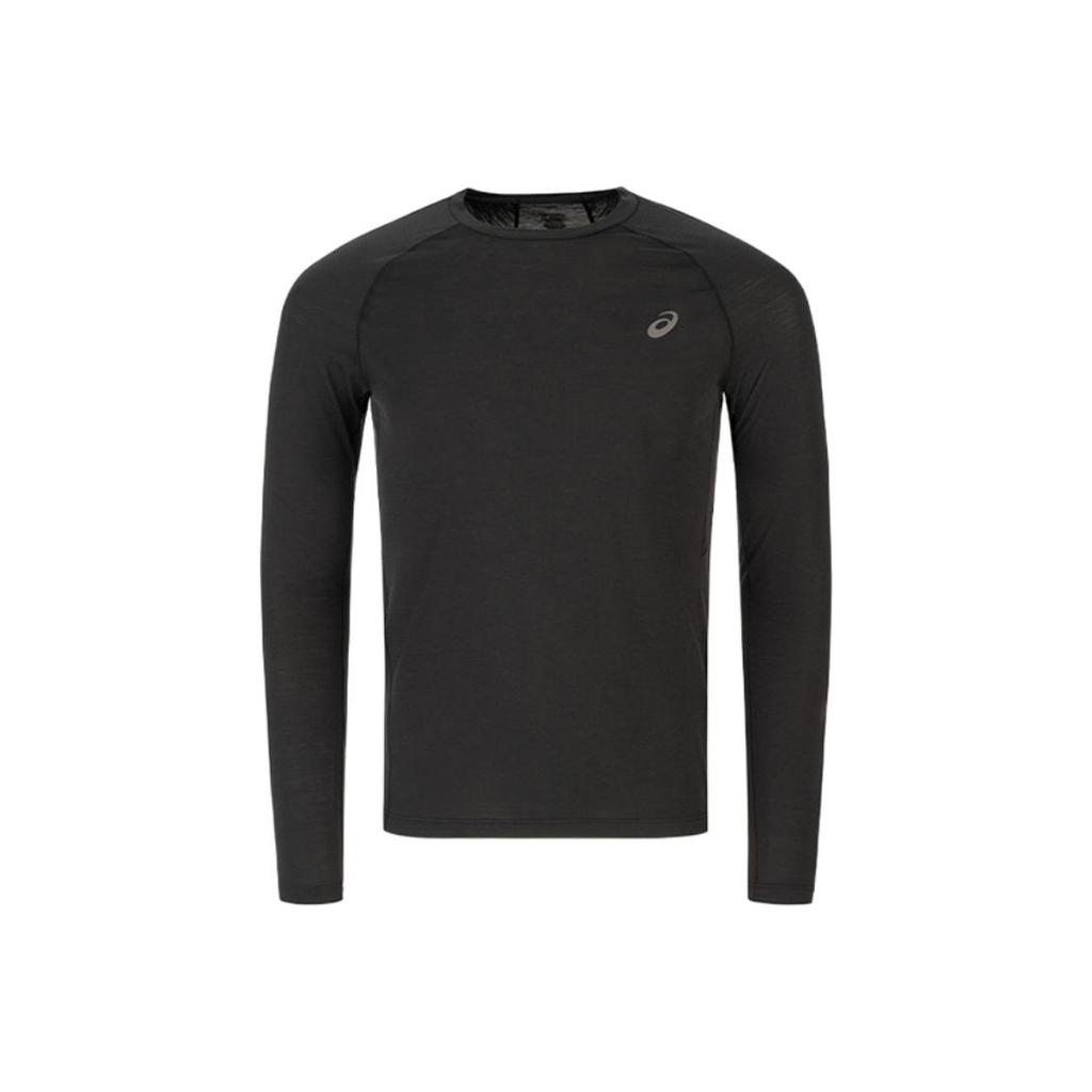 Asics Moisture Wicking Quick Dry Antibacterial Comfortable Warm Long Sleeve T-Shirt Men Tops 2031F369-001