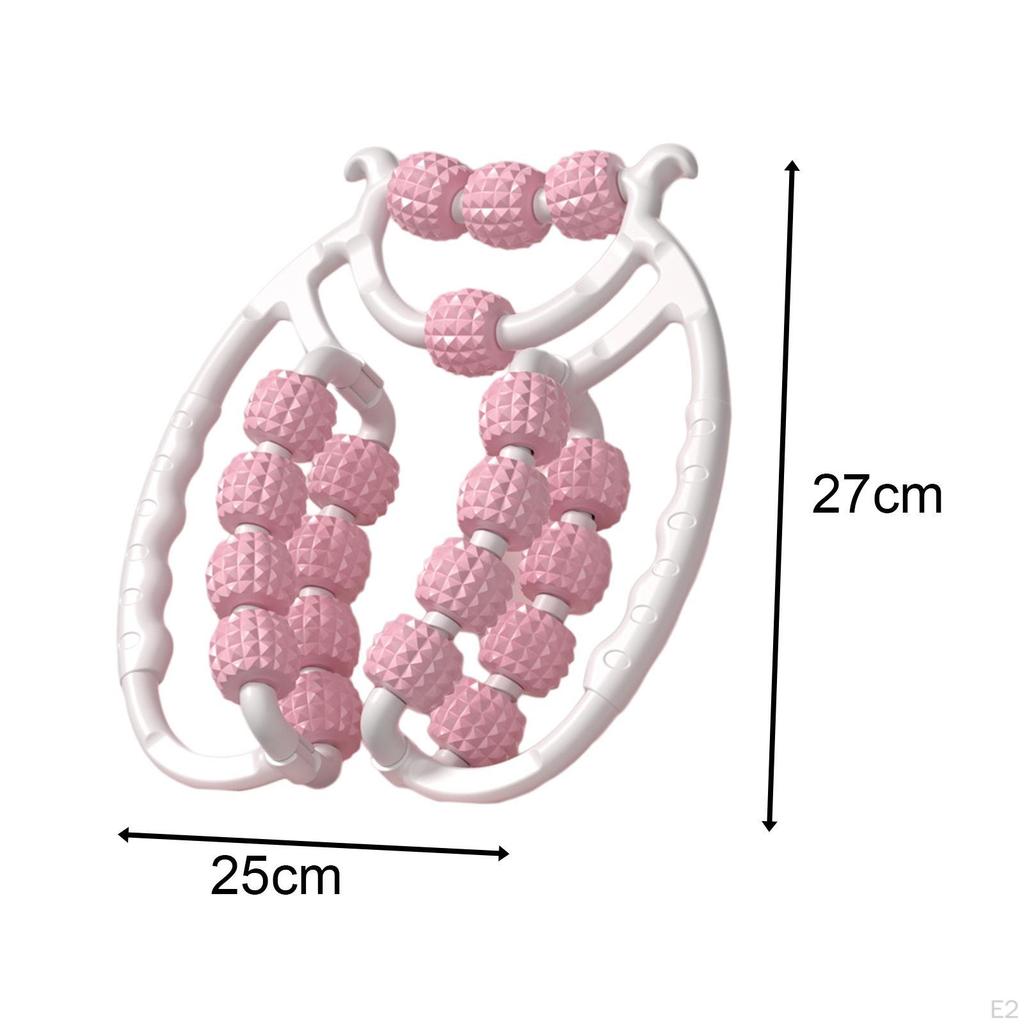 Muscle Recovery Roller with 20 Wheels for Complete Body Relief