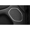 For Jeep Grand Cherokee 2011-2021 Chrome Steel Inner Door Speaker Sound Cover