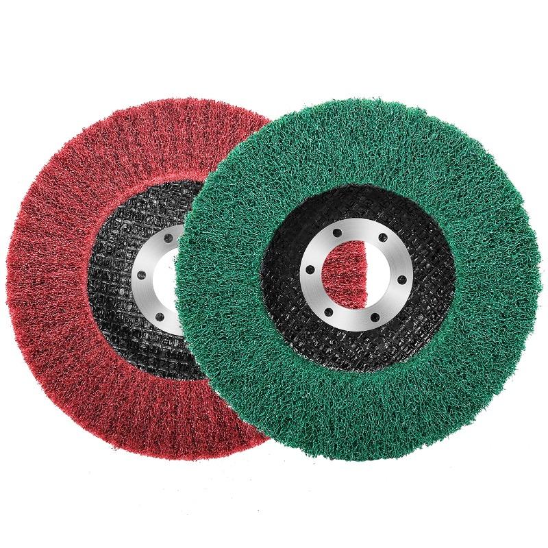 Non-Woven Flap Polishing Wheel Disc for Angle Grinder Metal Wood Rotating Grinding Wheel Home DIY Polishing Tool