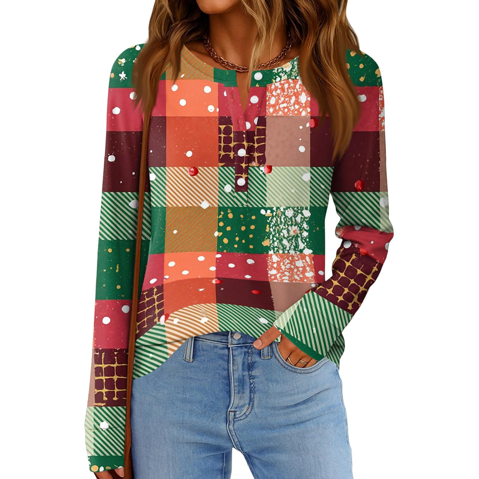 

Женская мода Свободный топ с длинным рукавом и круглым вырезом в повседневном стиле XXXL