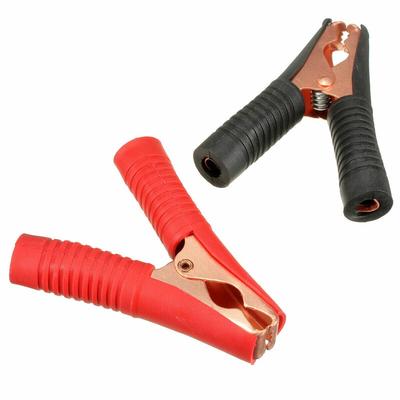 Battery Clamp Alligator Clips Insulated Connect Car Battery