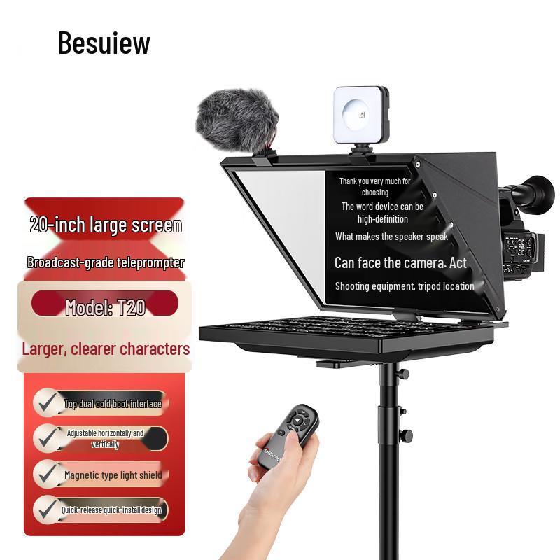Bestview T20 Portable 12.9-inch Teleprompter