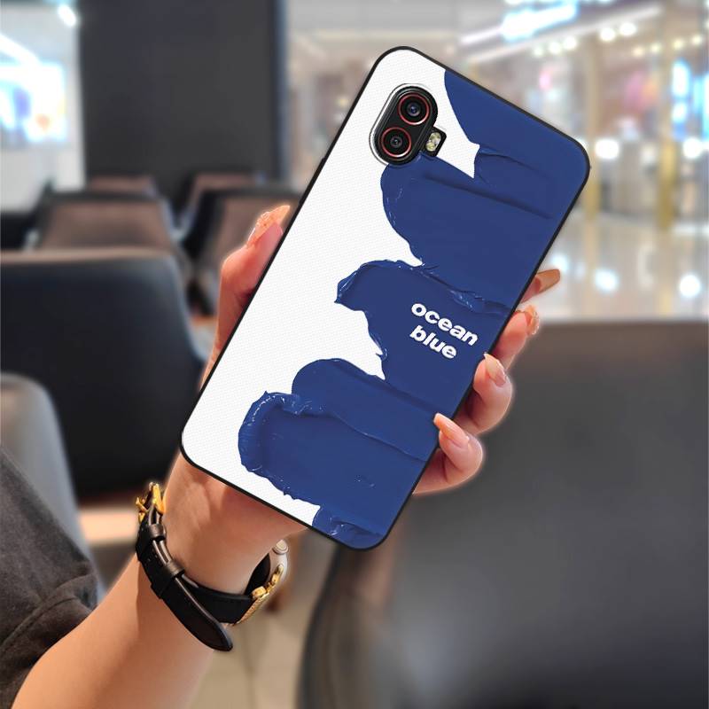 Durable Waterproof Phone Case For Samsung Galaxy Xcover6 Pro/SM-G736U/B Anti-knock Protective Back Cover Cute Graffiti