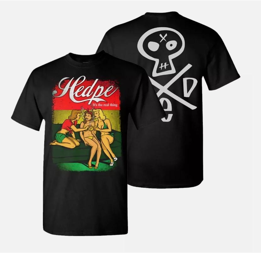 Hed Pe The Real Thing Black Cotton Unisex T-shirt All Size S-5XL Unisex T-Shirt XXXXL