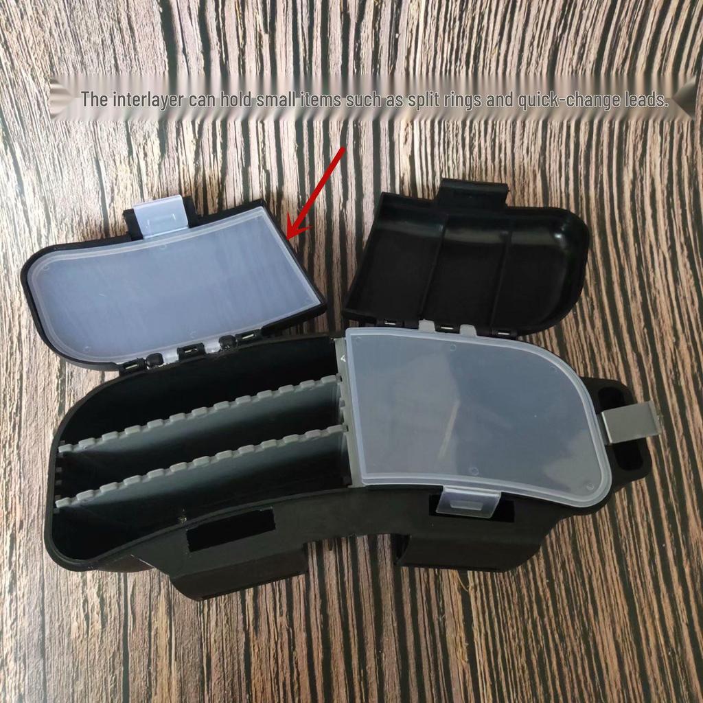 Multifunktionale Angelzubehör Hüftbox: Köder-, Werkzeug- und Tragebox