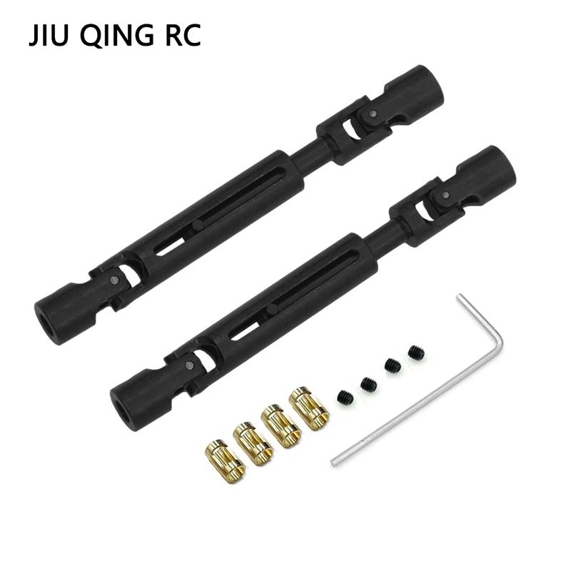 Metal Drive Shaft CVD with 3mm to 4mm Bushing Suitable for MN78 MN82 LC791/12 RC Car Upgrade Parts Accessories