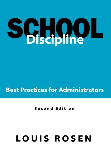 Kniha School Discipline : Best Practices for Administrators